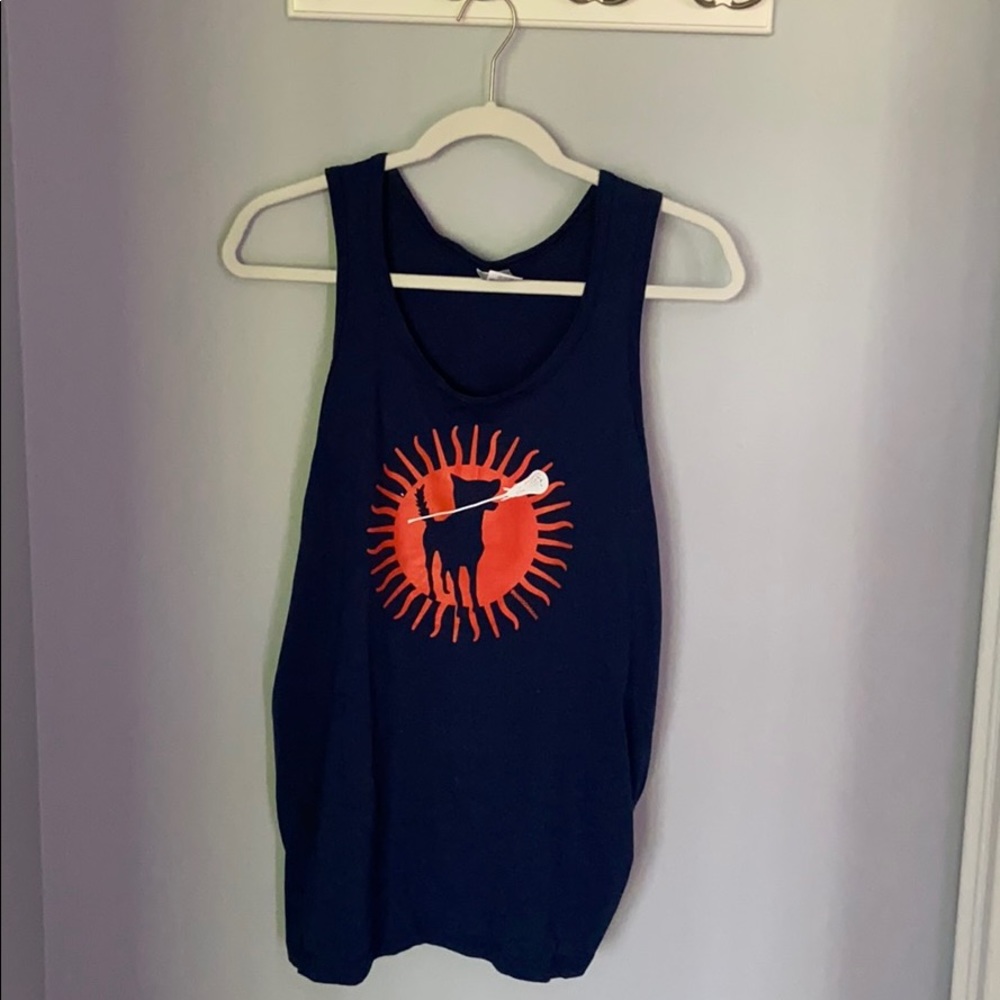 Lacrosse tank top.